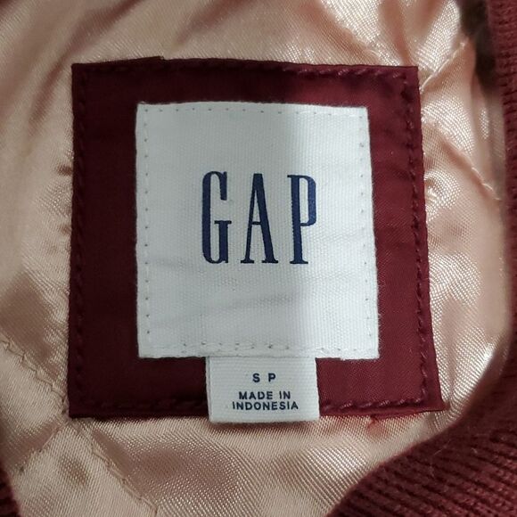 GAP small maroon jacket - Picture 6 of 8